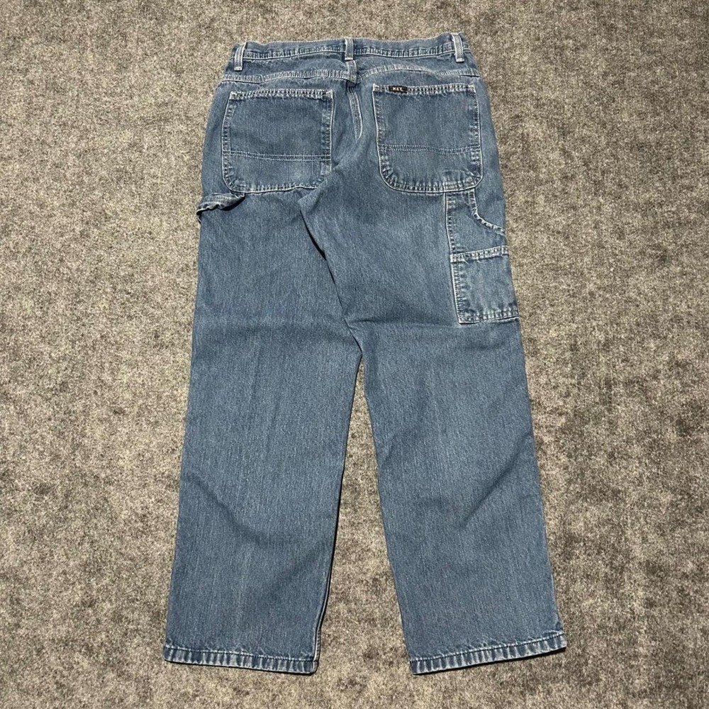 Key Industries Mens Blue Carpenter Denim Jeans Size 32x30